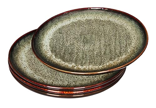Ceramic Dinner Plates Dish Set (4 Count)