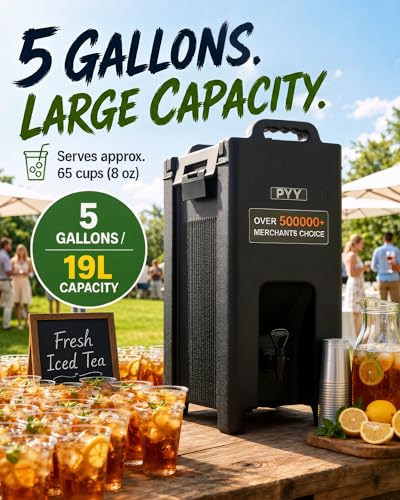 Insulated Beverage Dispenser 5 Gallon