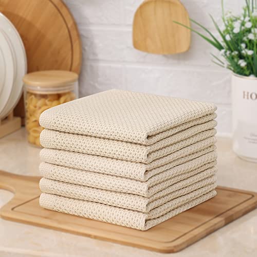 100% Cotton Waffle 6 (6 Count)