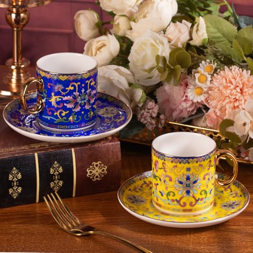 Tea Cup and Saucer (2 Count)