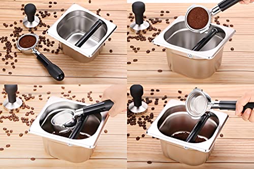 Coffee Knock Box Stainless Steel