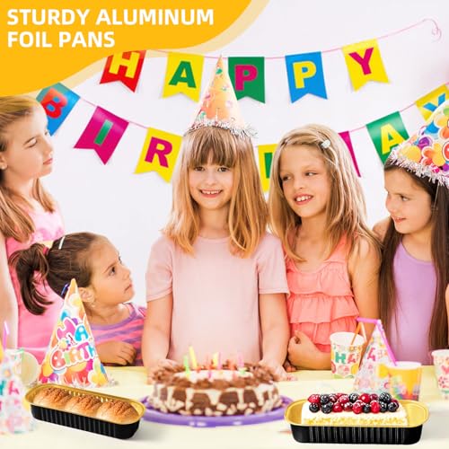 Mini Loaf Pans with Lids and Spoons Sealing Sticker (30 Count)