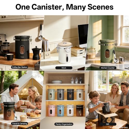 Coffee Canister with Window