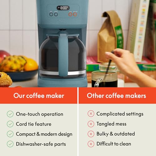 12 Cup Programmable Coffee Maker with No