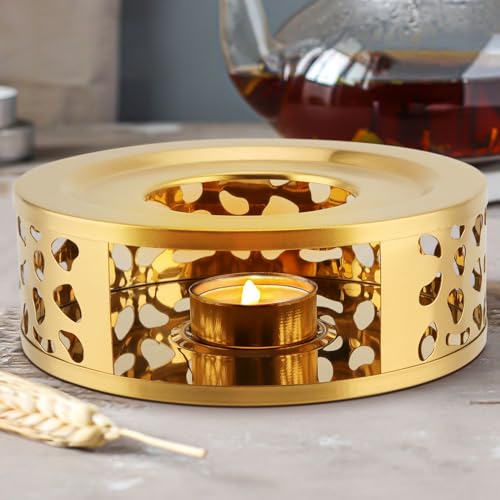 2 PCS Metal Teapot Warmer Base