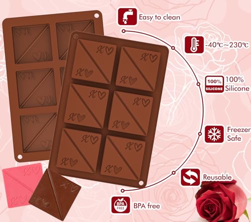 Square Break Apart Chocolate Mold