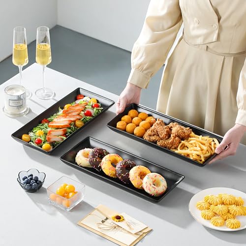 3 Tier Serving Trays for Party (4 Count)