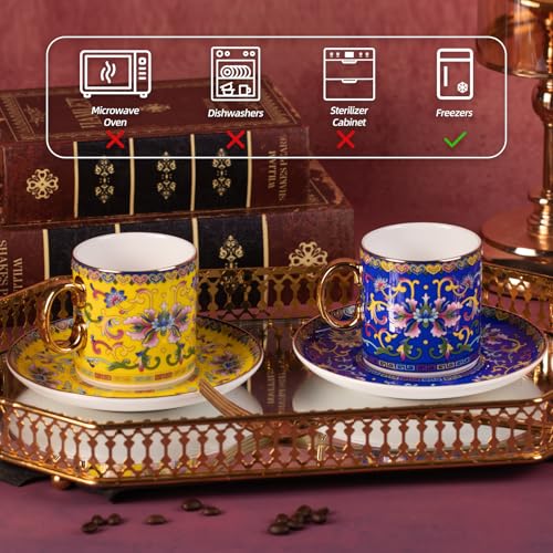 Tea Cup and Saucer (2 Count)