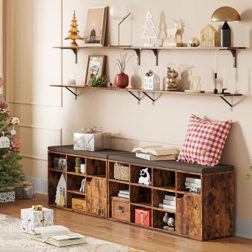 Long Wall Shelves (4 Count)