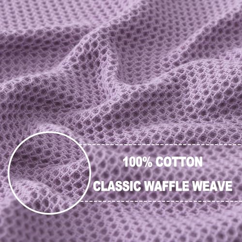 100% Cotton Waffle Weave Kitchen Dish Cloths 6 (6 Count)