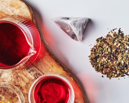Organic HIBISCUS ORANGE Herbal Tea (100 Count)