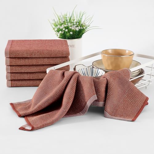 380 GSM Cotton Premium Kitchen Towels 8 Pack (8 Count)