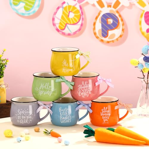 Easter Mugs Set of 6 (6 Count)