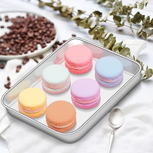 Baking Sheet with Rack Set [2 Sheets + 2 Racks]