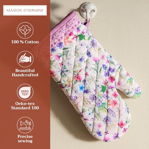 Maison d'Hermine Oven Gloves 100% Cotton Oven Mitt
