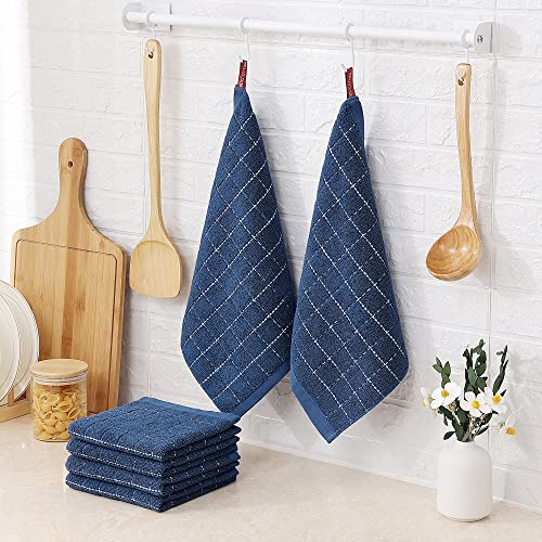 100% Cotton Terry Kitchen Dish Cloths (6 Count)