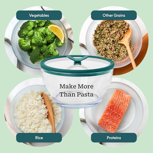 8 Cup Glass Microwave Pasta Cooker