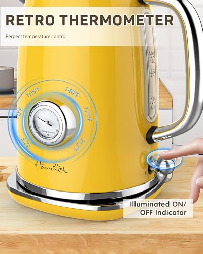 61 oz Electric Kettle with Thermometer