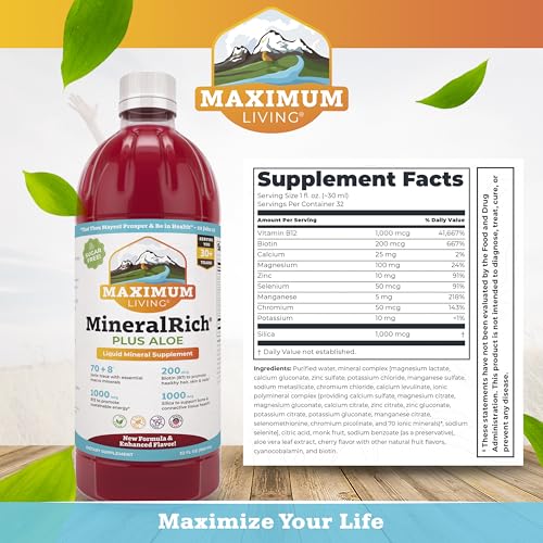 MineralRich Minerals Supplement with Aloe (32 Fl Oz)