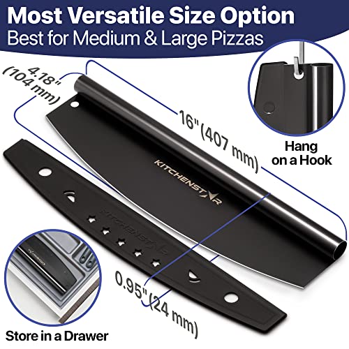 16 Inch Pizza Cutter Rocker Blade