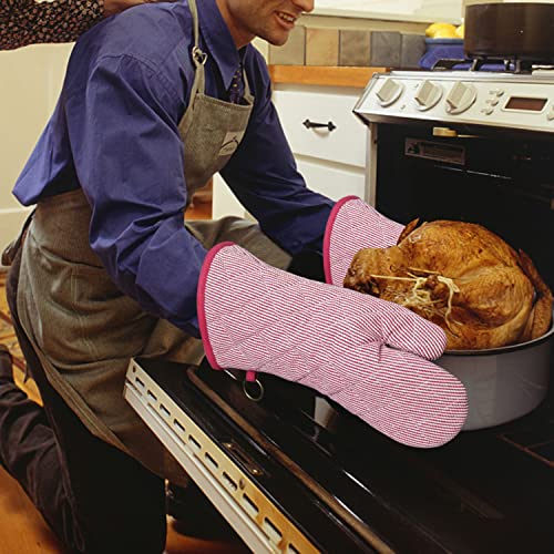 Yarn Dyed Oven Mitts 1 Pair