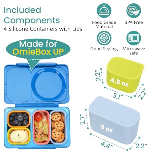 Dip Containers for OmieBox UP bento Box