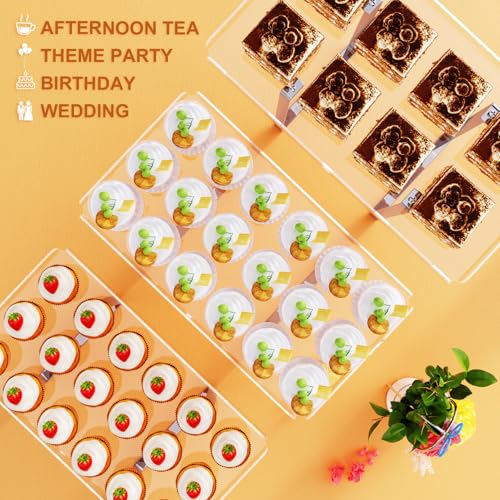 3 Pieces Cupcake Stand Holder