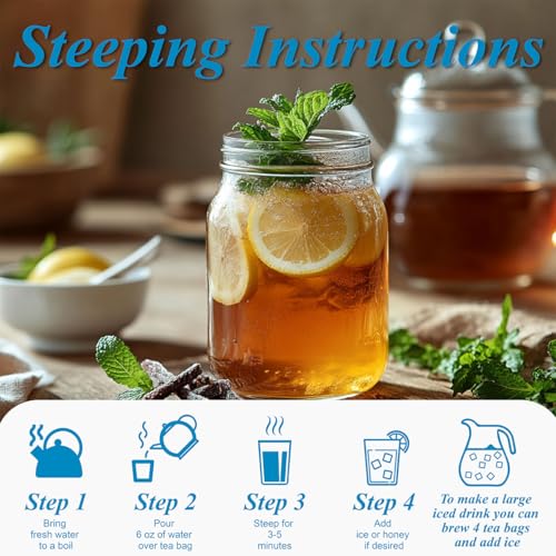 Licorice Mint Tea Bags 100 Count