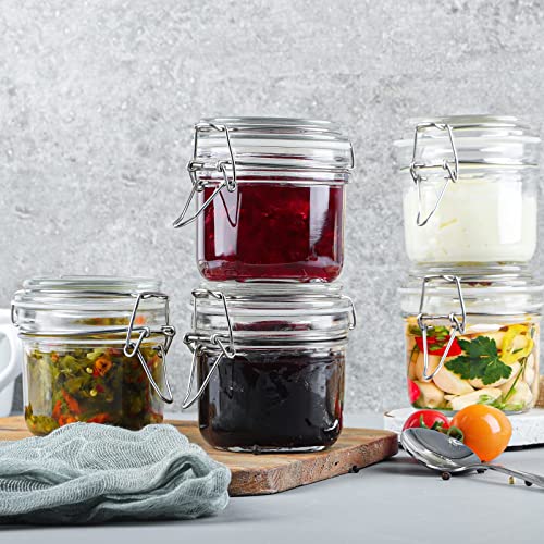 7 oz Glass Jars with Airtight Lid