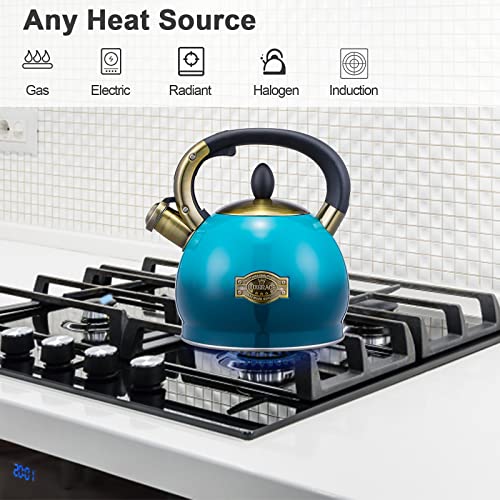 Whistling Tea Kettle Stove Top Teapot