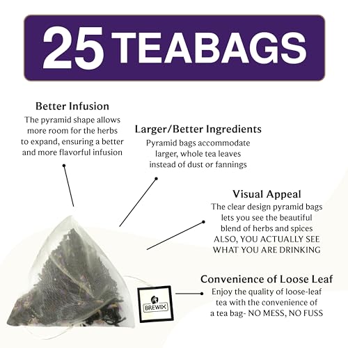 Earl Grey Lavender Tea Bags (25 Count)