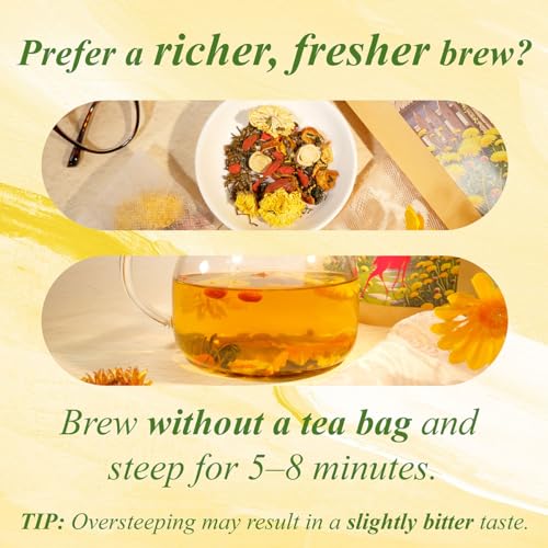 Dandelion Wolfberry Tea Bags 200g 60 (20 Count)