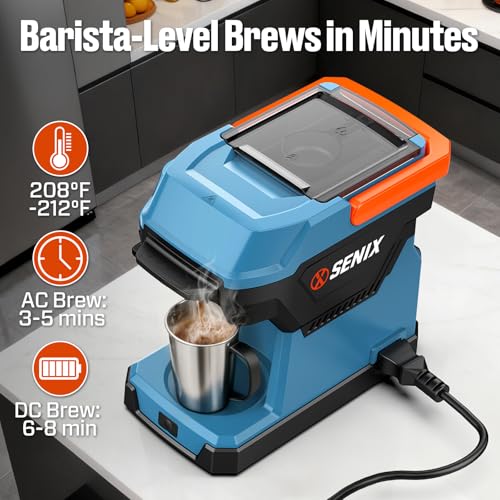 Portable Coffee Maker with 5000mAh Battery