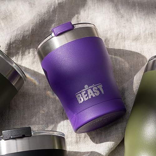 Beast 10 oz Tumbler Stainless Steel Vacuum Insulated Coffee Ice Cup Double Wall Travel Flask