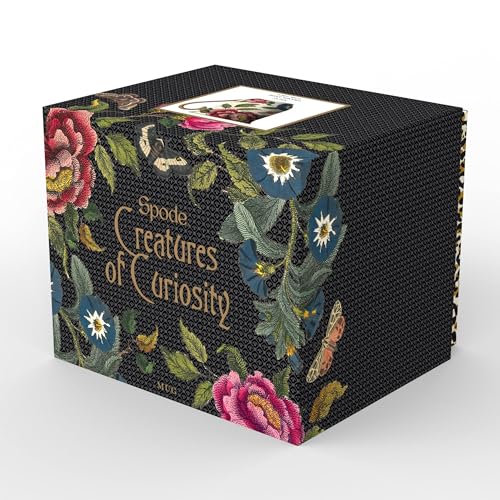 Creatures of Curiosity Collection Cream Floral Coffee Mug