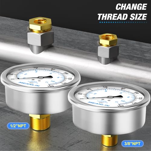 0~160Psi Stainless Steel 1