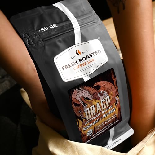 Organic Drago Café Blend Drip Ground Coffee (12 Ounce)