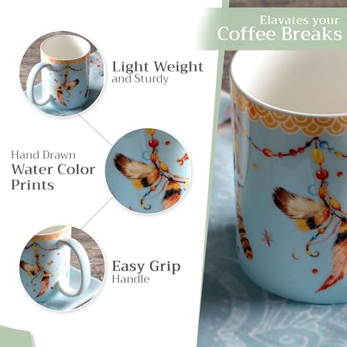 Coffee Mug with Handles Tea Cups