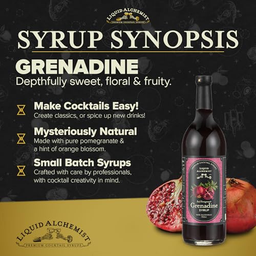 Grenadine Syrup for Cocktails (25.4 Fl Oz)