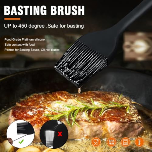 3 Size Basting Brush