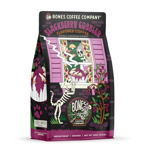 Blackberry Cobbler Flavored Coffee Beans (12 Ounce)