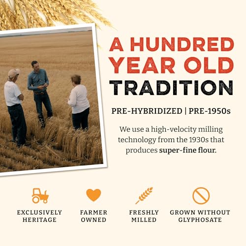 Heritage Organic Bread Flour Blend (40 Ounce)