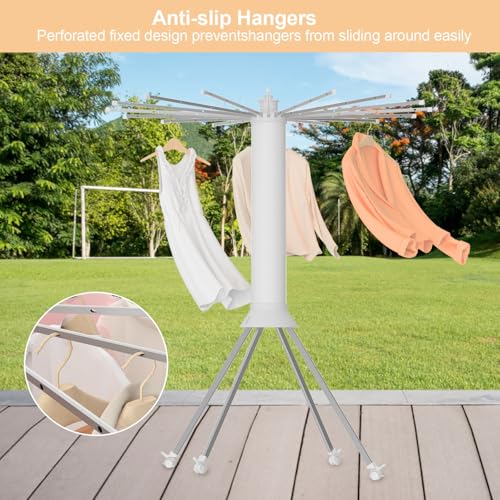 4 Legged Clothes Drying Rack Foldable