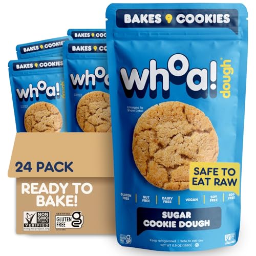 Whoa Dough Ready to Bake Cookie Dough Sugar Cookie (165.6 Ounce)