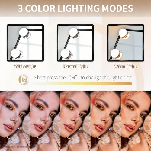 Makeup Vanity Mirror with Lights (9 Count)