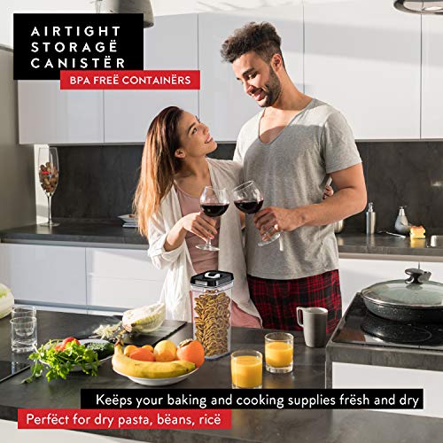 Airtight Food Storage Containers with Lids (4 Count)