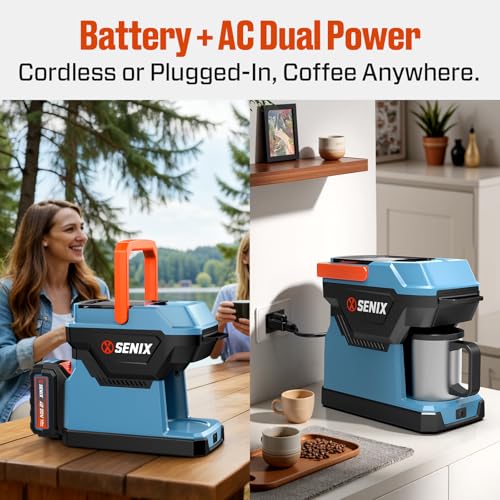 Portable Coffee Maker with 5000mAh Battery
