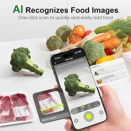 Smart Food Kitchen Scale with Nutritional Calculator