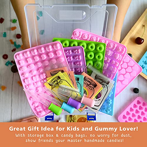 Gummy Bear Molds Silicone 32PCS