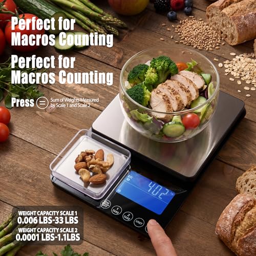 Dual Platform Kitchen Scale